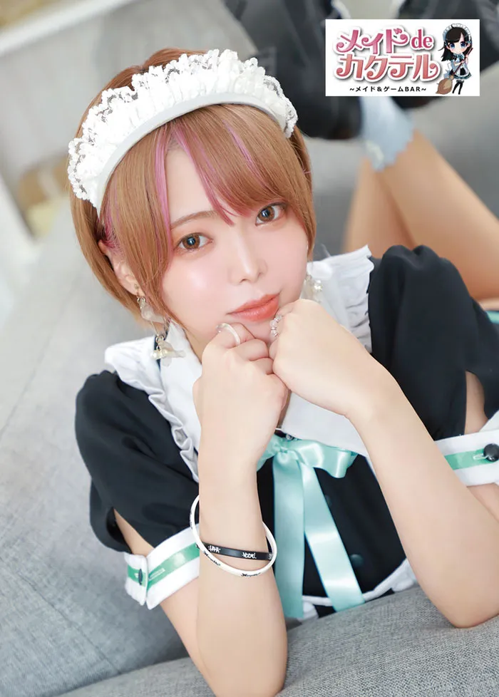 メイドでカクテル グラビア！
